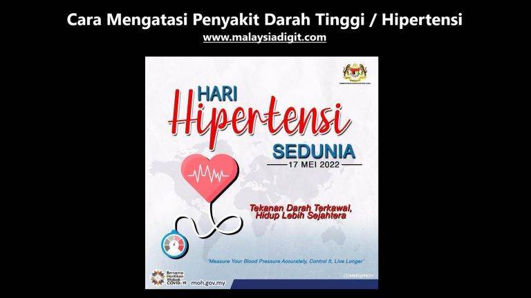 Cara Mengatasi Penyakit Darah Tinggi aka Hipertensi