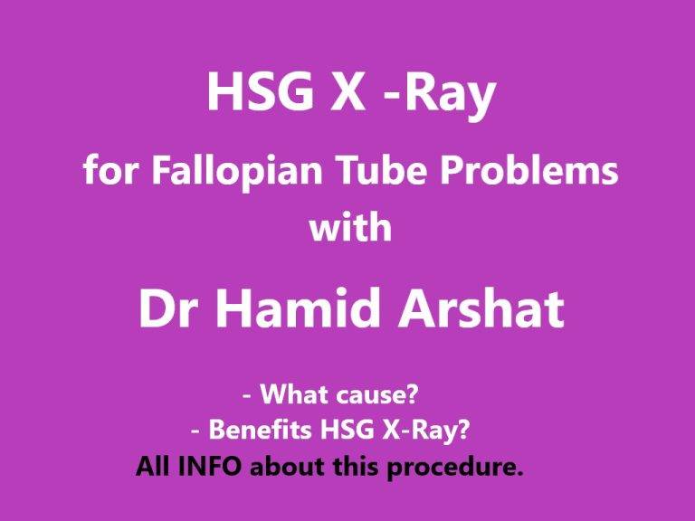 HSG X Ray for Fallopian Tube Fertility Problems with Dr Hamid Arshat