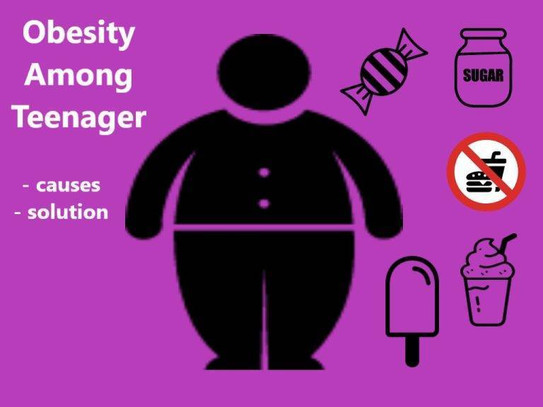Obesity Among Teenagers Causes Solution